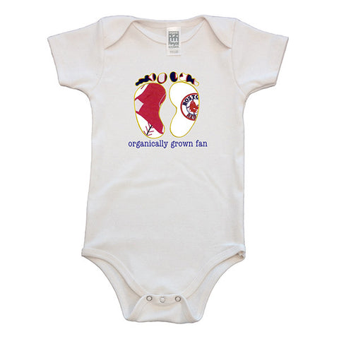 Organically Grown Fan Baby Rompers