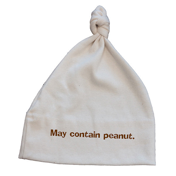 May Contain Peanut Baby Hat