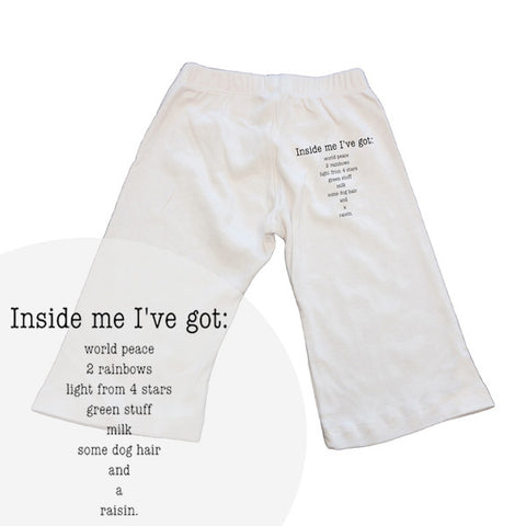 Inside Me Baby Pants