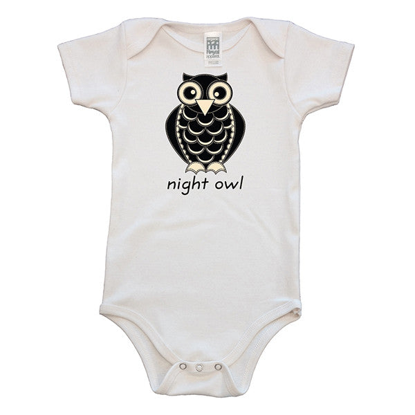 Night Owl Baby Rompers