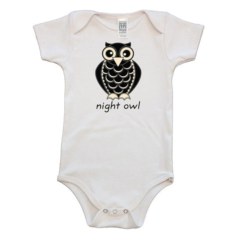 Night Owl Baby Rompers