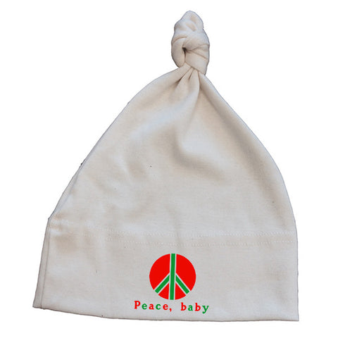 Peace Baby Baby Hat